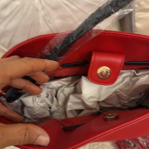 Badgley Mischka Red Women's Bag new - Picture 8 of 14